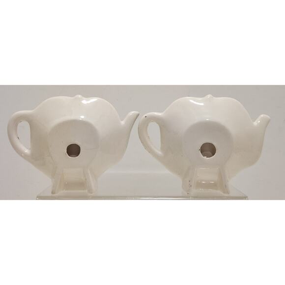 Vtg Tea Bag Holder Set "I Will Hold The Tea Bag" Anthropomorphic Fruit Orig. Tag - Picture 8 of 15